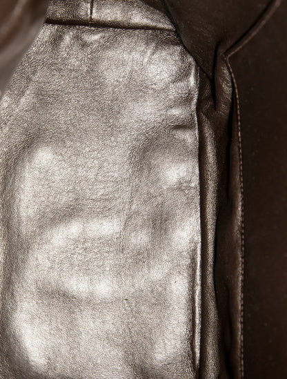 Suede CC Quilted Tote