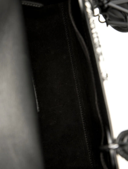 Lady Dior moyen en cuir