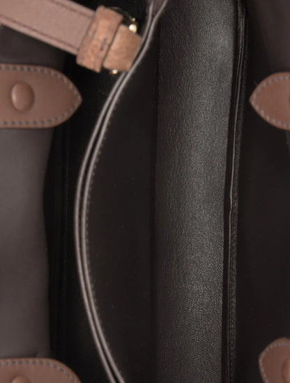 Scamosciato Suede Buckle Bag w/Belt Medium