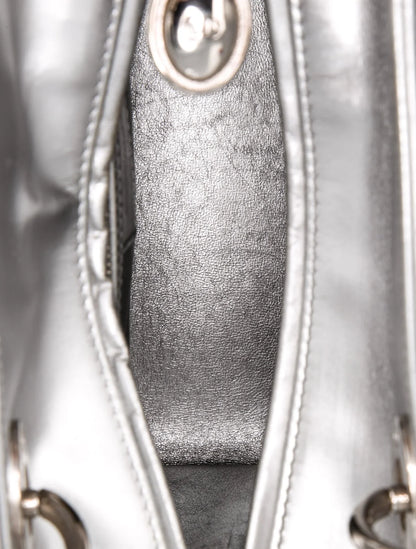 Lady Dior moyen en cuir