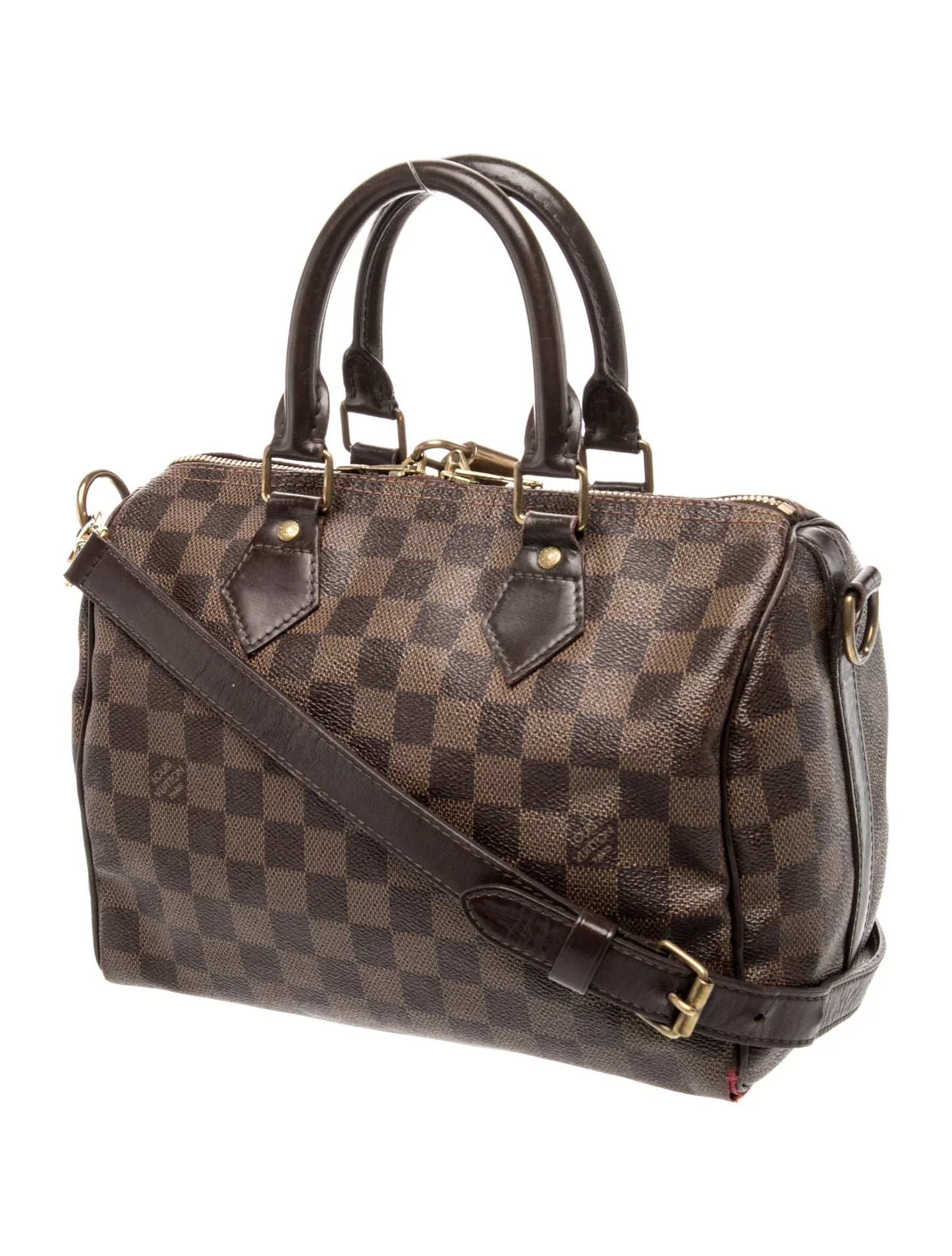 Damier Ebene Speedy Bandouliere 25